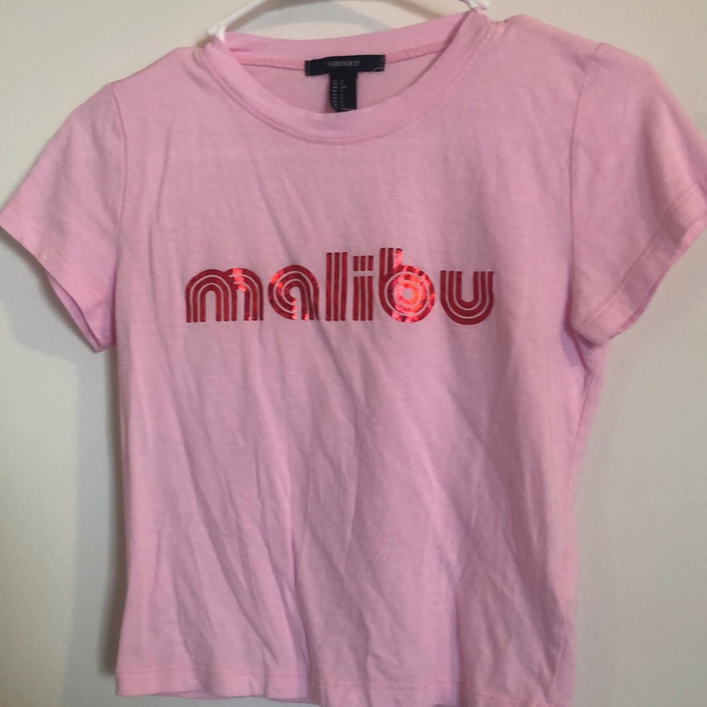 Pink Malibu shirt